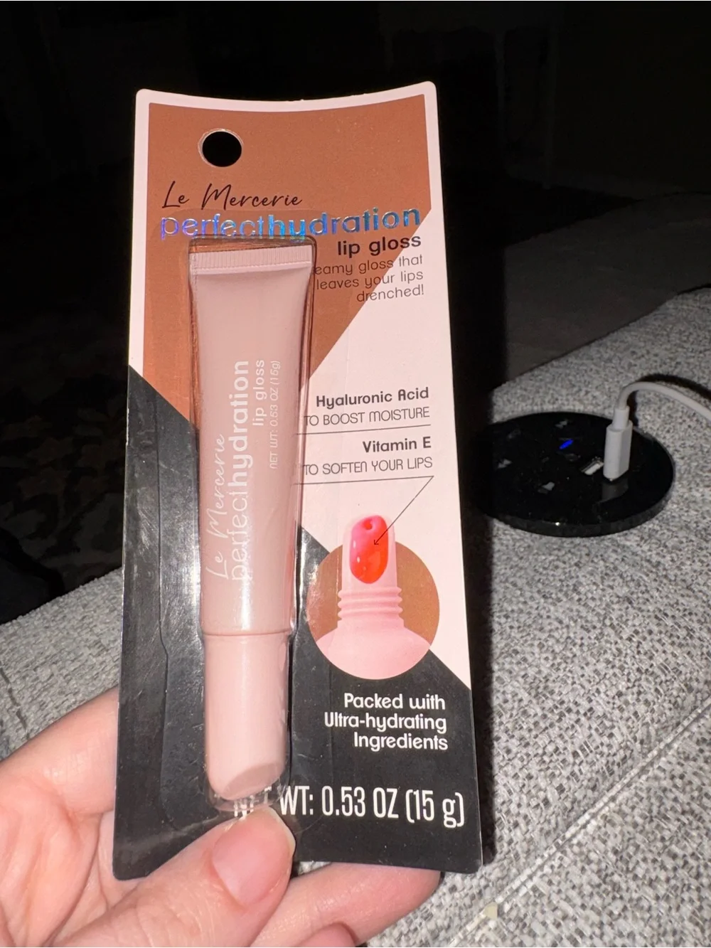 Le Mercerie Perfect Hydration Lip Gloss - Nude Pink